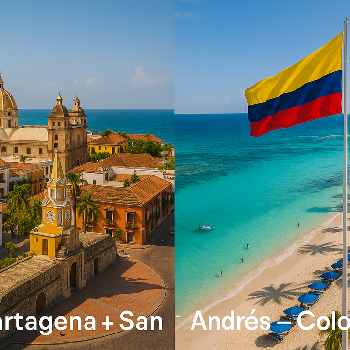 Cartagena y San Andrés Colombia Costa Brasil Turismo