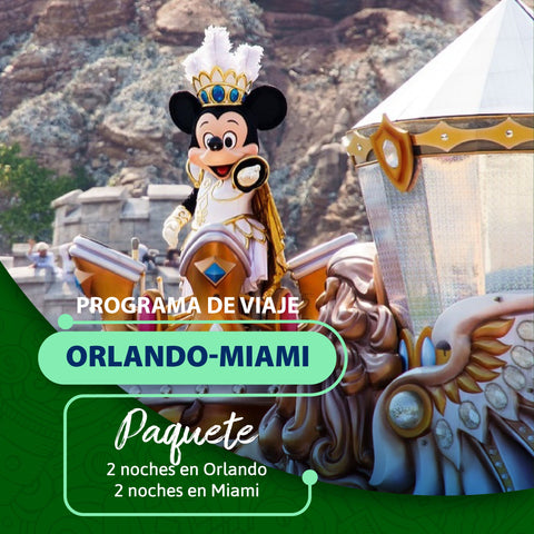 2 Noches en Orlando 2 Noches en Miami EEUU Costa Brasil Turismo