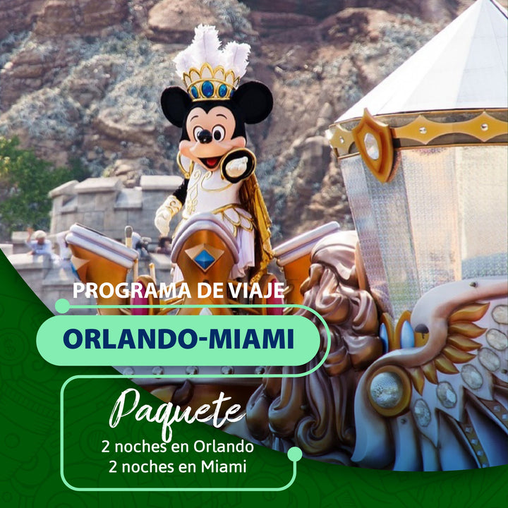 2 Noches en Orlando 2 Noches en Miami EEUU Costa Brasil Turismo