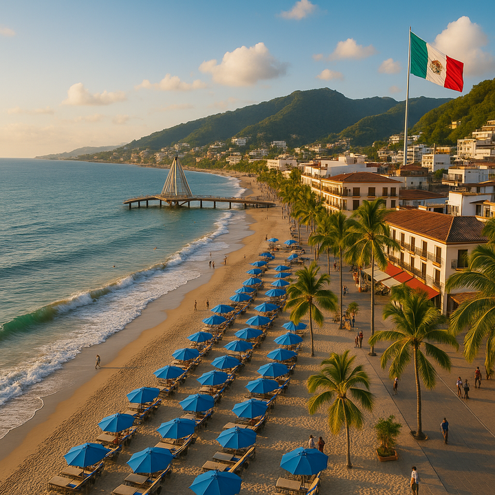 Puerto Vallarta-México Costa Brasil Turismo