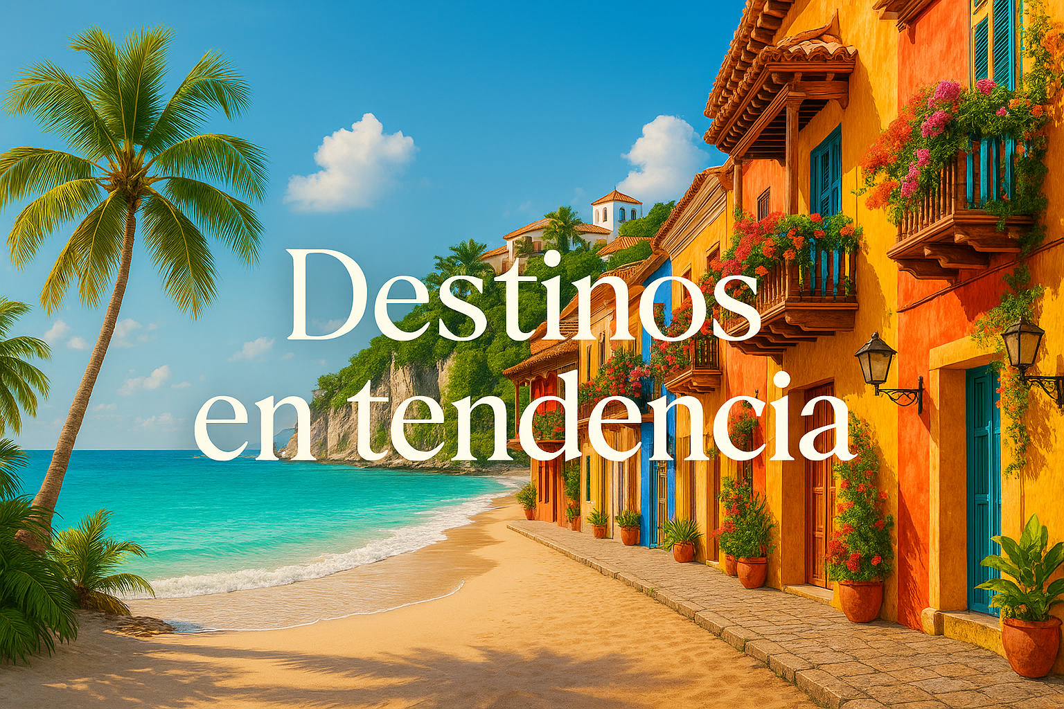 Destinos en tendencia 😎