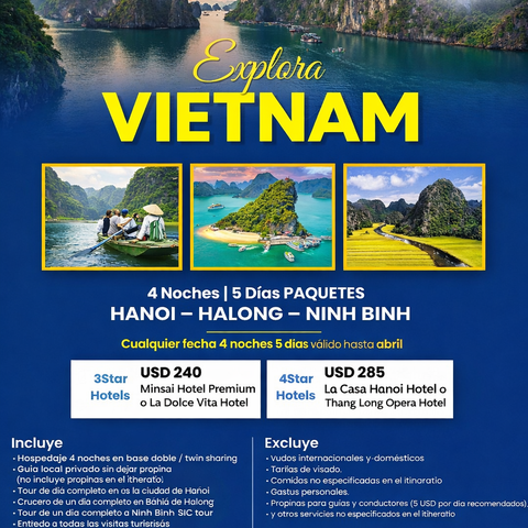 ✨ Vietnam: cultura, naturaleza y aventura Costa Brasil Turismo