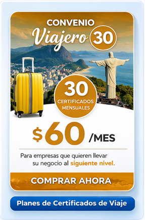 🏆 Convenio Empresarial – Plan Viajero 30 Costa Brasil Turismo